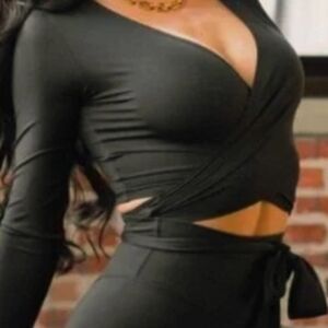 Balance Athletica Midnight Wrap Top